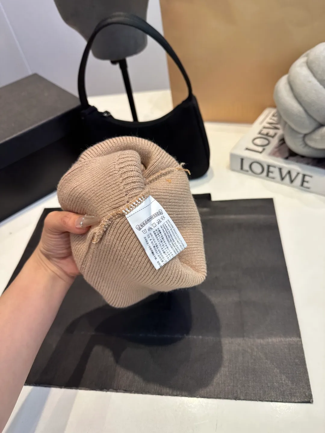 P46 Kroxin's 2025 autumn and winter new style iron-label woolen hat, super popular💖top-notch texture, great for going out on the street!